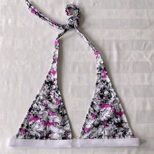 Milly Cabana halter swim bikini top Small